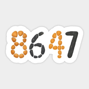 Comey-8647-Seashells-Sea-Shells-Beach-Funny-8647 Sticker